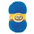 Пряжа ADELIA JESSICA 67% шерсть, 33% полиэстер 5 шт. х 100 г 260 м +- 10 м №09 яр. голубой