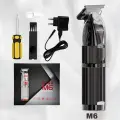 Триммер Madeshow M6, мужской, парикмахерский, высококачественный, черный