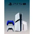 Игровая приставка Sony PlayStation 5 PRO (Digital) + дисковод + 2-й геймпад (синий, Cobalt Blue)