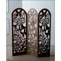 Ширма декоративная перегородка для комнаты коричневая 148см-150 см