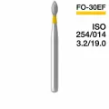 Боры мани FO-30EF ISO 254/014 FO - Пламяобразный, стрельчатый кончик. EF - Сверхмелкозернистые. (5ШТ)Алмазные боры применяется в стоматологии для препарирования. NeoHealth