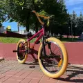 Велосипед BMX Tech Team GOOF NEW (2024) бордовый