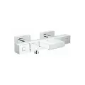 Термостатический смеситель Grohe Grohtherm Cube 34497000 хром, термостатический, настенный, латунный, немецкий