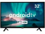 Телевизор Hyundai H-LED32BS5002, 32, HD, смарт ТВ, Android TV, черный. Официальная гарантия производителя в России