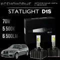 Автомобильные светодиодные LED лампы BMW X5 e70 / Цоколь D1S LED лампы ксенон, без разбора фары, комплект 2 шт.
