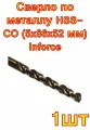 Сверло по металлу HSS-CO (5x86x52 мм) Inforce