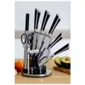 Набор кухонных ножей Astix KS 20, 9 предметов с подставкой.