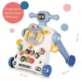 Ходунки - каталка детские Babyhit Multi Toy, трансформируется в игровой столик, цвет синий