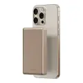 Ульратонкий внешний аккумулятор Magsafe EnergEA Alupac 10K, 10000Mah - золото (Gold)