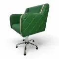 Парикмахерское кресло Синди, Зеленый, Гидравлика пятилучье
