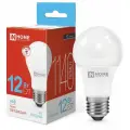 Лампа светодиодная IN HOME LED-A60-VC 12Вт 230В Е27 6500К 10 шт.
