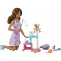 Barbie Игровой набор Barbie Барби и котята HHB70