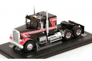 Модель коллекционная IXO Freightliner flc 120 64 t со спальником 1977 black/red