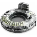 56835, Intex, Надувной круг-кресло 135см Camo River Run 1 с ручками, до 100кг