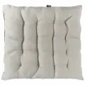 Подушка на стул из стираного льна Tkano, серая, 40х40x4 см, 1540452837