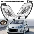 1 шт. противотуманные фары для Peugeot 408 2010 2011 2012 2013 для peugeot 308 фара противотуманная фара автомобильные противотуманные фары аксессуары, 1 PAIR, 9670528380