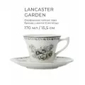Чайная пара 170 мл/15,5 см / фарфоровая чашка с блюдцем LUZERNE, серия Lancaster Garden