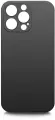 Чехол на Apple iPhone 13 Pro ( Эпл Айфон 13 Про ) силиконовый с защитной подкладкой, черный, Brozo