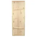 Дверной блок для бани, 190х70 см, из сосны, на клиньях, массив, Добропаровъ