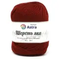 Пряжа Astra Premium Шерсть яка (Yak wool) 2шт 25 темно-красный 25% шерсть яка, 50% шерсть, 25% фибра 100г 280м