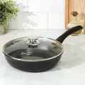 Сковорода Kukmara Традиция, 24х6 см, стеклянная крышка