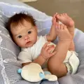 Кукла Реборн мальчик Аким (мягконабивная) 50см/ Кукла младенец Reborn