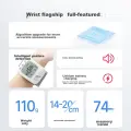 Yuwell Wrist Electronic Blood Pressure Monitor 8800AR Bluetooth Model, No-Disrobe Rechargeable Voice-Controlled Home Blood Pressure Measuring Device