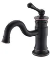 Смеситель для раковины Timo Adelia 6061/04F черный антик