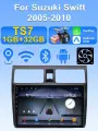 Магнитола для Suzuki Swift 2005-2010 , Автомагнитола для Сузуки Свифт 3 ,2din android 1+32G Мультимедиа Bluetooth FM WIFI Автомобильный