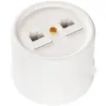 Розетка белый ABS-пластик комп RJ45 CAT5е двойная BIRONI