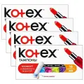 KG22585K Набор 4 шт / Гигиенические тампоны Kotex Normal, 16 шт/4 уп