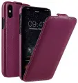 Кожаный чехол Melkco для Apple iPhone X/XS - Jacka Type - сиреневый