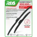600 400 мм. Комплект гибридных щеток стеклоочистителя RD5 дворники на Toyota Corolla Wagon; Тойота Королла Вагон; Toyota Picnic; Тойота Пикник; Toyota Allion; Тойота Аллион