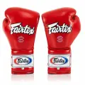 Перчатки боксерские на шнурке Fairtex BGL7 red 12унций