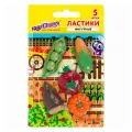 Набор ластиков фигурных Юнландия Огород, 5шт. (229595), 10 уп.