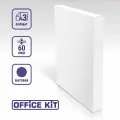 Пленка матовая для ламинирования Office Kit, в уп. 100 шт.