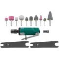 Пневматическая бормашинка 120 мм. с насадками патрон 6мм, 25000об/мин, 113л/м, (набор) (JAG-0903FMK) JONNESWAY JAG0903FMK