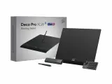 XP-Pen Графический планшет Deco Pro XLW (2-го поколения), черный, серебристый