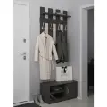 Прихожая Вита венге / мебель для прихожей / комплект мебели в прихожую /вешалка / обувница