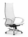 Кресло компьютерное МЕТТА-7/подл.131/осн. Synchro 004 белый
