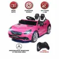 Автомобиль BabyCare Mercedes AMG, с пультом ДУ, электропривод, пластик, экокожа, розовый