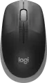 Мышь беспроводная Logitech M190, 1000dpi, оптическая светодиодная, USB/Радиоканал, черный/серый (910-005924)
