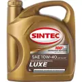 Полусинтетическое моторное масло SINTEC LUXE 10W-40 API SL/CF, 5 л