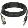 KLOTZ GRG1MP03.0 GREYHOUND готовый микрофонный кабель, разъемы Klotz XLR папа - Stereo Jack, длина 3 м