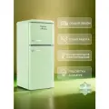 Холодильник TESLER RT-152 GREEN, 128л, двухкамерный, ретро-стиль, А+