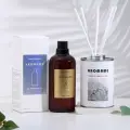 Набор диффузор ароматический Aromame, зелёный лайм, базилик, цитрус 500мл круглая банка