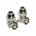 Узел нижнего подключения радиатора угловой с адаптерами 1/2 x 3/4 ЕК VALTEC