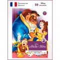 Раскраска по номерам Hachette Disney Coloriage, La Belle et la Bete