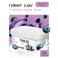 Гейнер THE 21 Gainer для набора массы Черничный йогурт 3,6кг / 60 порций