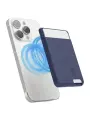 Elago магнитный бумажник (картхолдер) для iPhone, MagSafe Silicone Jean Indigo